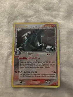 Pokemon Tyranitar EX Delta Species 16/113 Rare Holo English 120HP - Image 1