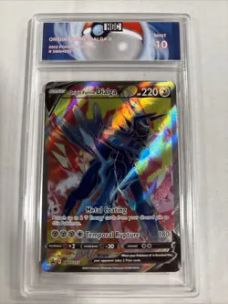 2022 Pokemon Origin Forme Dialga V Promo #swsh255 HGC 10 (sb2) - Image 1