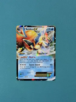 (NM) Keldeo EX 49/149 Boundaries Crossed Holo Pokemon TCG Mid Era - Image 1