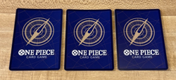 One Piece #OP13-110 Stussy Super Rare SR (X3) Carrying On His Will - Image 2