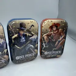 ONE PIECE CARD GAME - Mini TIN PACK Lot Of 3 Tins Set VOL. 2 - Image 3