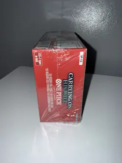 One Piece OP13 ENG “Carrying On His Will” Booster Box - Sealed Minor rip - Image 4