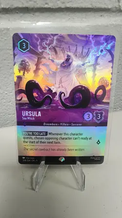 Ursula Sea Witch Epic Alternate Art Fabled Disney Lorcana 208/204 - Image 1