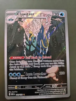 Pokemon Mega Evolution Card #141/132 Clawitzer :N/M Or Better Condition - Image 1