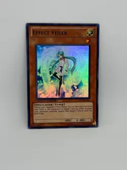 Yugioh Card Effect Veiler ORCS-ENSE1 SUPER RARE Limited Edition - Image 1