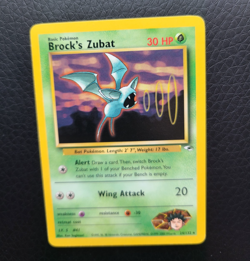 Pokemon Card - Brock's Zubat Gym Heroes 24/132 Rare - Image 1