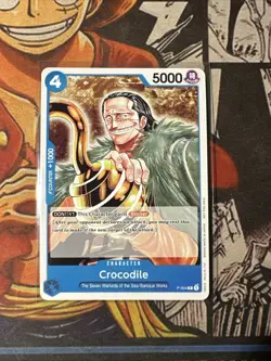 Crocodile (Promotion Pack 2022) P-004 One Piece Promotion Cards Regular - Image 1