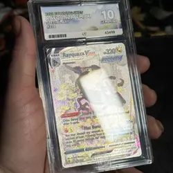Pokemon TCG Rayquaza VMAX Evolving Skies 218/203 - Ace 10 Perfect Subgrades Card - Image 3