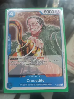 Crocodile (Promotion Pack 2022) P-004 One Piece Promotion Cards Regular - Image 1