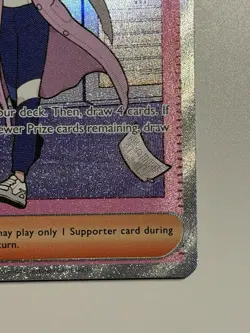 Pokemon TCG Trainer Lacey Prismatic Evolutions Holo Card 175/131 NM - Image 5