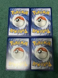 4 Jumbo Pokemon Cards Oversized Lance's Charizard X2, Dark Sylveon, Dragapult - Image 2