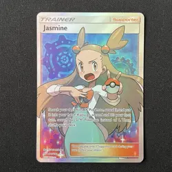 Jasmine 177/181 Team Up Full Art Pokemon Card - Image 2