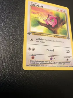 Jigglypuff 54/64 Jungle First Edition Pokemon Card NM Condition TCG Wotc - Image 2