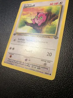 Jigglypuff 54/64 Jungle First Edition Pokemon Card NM Condition TCG Wotc - Image 3