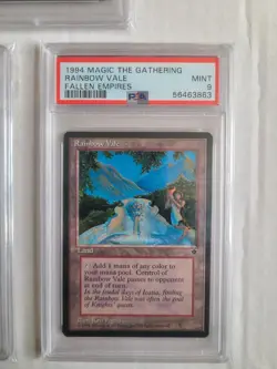 MTG 3 Reserved List Vintage Cards All PSA 9 MINT Rainbow Vale, Serra Aviary + - Image 4