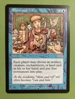 MTG - Show and Tell - Urza's Saga - NM - Image 1