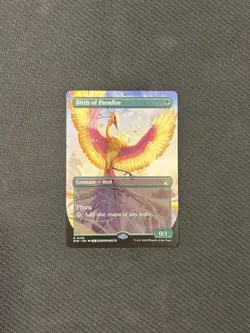 1x Birds of Paradise (Anime Borderless) [Ravnica Remastered] Mint Unplayed - Image 1