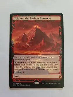 MTG - Zendikar Rising Expedition VALAKUT, THE MOLTEN PINNACLE - Image 3