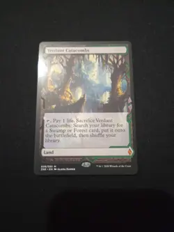 MTG NM, Verdant Catacombs Zendikar Rising Expeditions Regular - Image 1