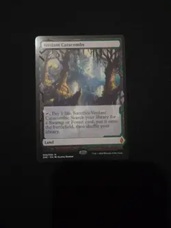 MTG NM, Verdant Catacombs Zendikar Rising Expeditions Regular - Image 2