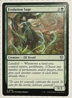 MTG | Creature | Evolution Sage - Image 1
