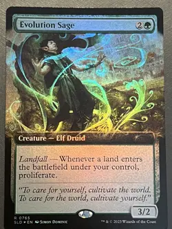 Mtg Secret Lair - Evolution Sage -Foil-NM - Image 1