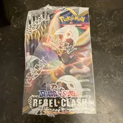 Pokemon TCG Sword Shield Rebel Clash Booster Box BRAND NEW FACTORY SEALED - Image 4