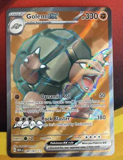 Golem ex - 189/165 - Ultra Rare - Pokemon TCG Scarlet & Violet 151 - Mint/NM - Image 2