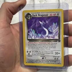 Pokemon TCG Dark Dragonair Team Rocket 33/82 Regular Vintage Uncommon Vtg NM/MT - Image 2