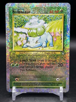 Bulbasaur 68/110 Legendary Collection Reverse Holo Pokemon WOTC MP - Image 1