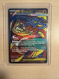 Pokemon TCG Mega Hawlucha Ex 268/217 Ascended Heroes English Mega Attack Rare NM - Image 1