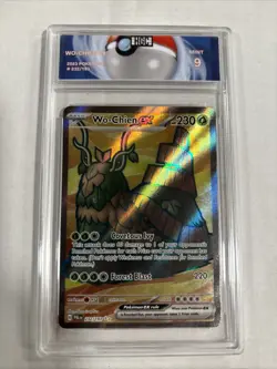 2023 Pokemon Wo-Chien Ex #232 HGC 9 (sb2) - Image 1