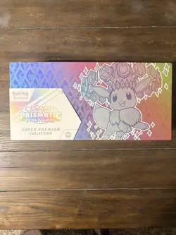 Pokemon TCG Prismatic Evolutions Super-Premium Collection Box Eevee 2025 English - Image 1