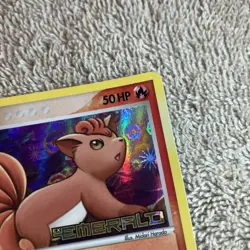 💎🔥Pokemon Vulpix 72/106 EX Emerald Reverse Holo Stamped 2005 NM - Image 3