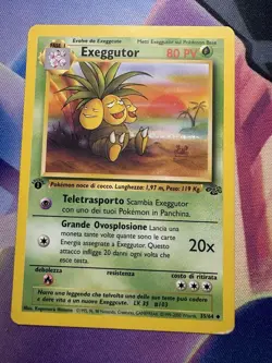 Pokemon TCG 1st Edition Exeggutor Jungle Set 35/64 Uncommon - Image 1