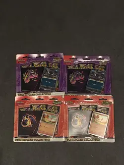 4 X Pokemon TCG: Ascended Heroes Tech Sticker & Blister Pack Bundle Sealed - Image 1