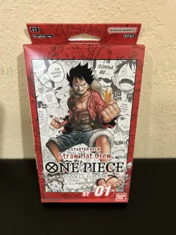 One Piece: ENGLISH ST-01 ST-02 ST-03 ST-04 Lot Of Starter Decks - Image 2