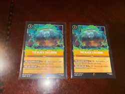 Disney Lorcana Whispers In The Well The Black Cauldron 32/204 Legendary Item - Image 2
