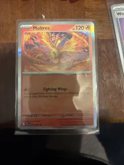 Moltres 14/94 Holo Rare Phantasmal Flames Pokemon TCG Card - Image 1