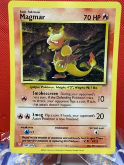Magmar 006/034 Pokemon Trading Card Game Classic Holo NM #548 - Image 1