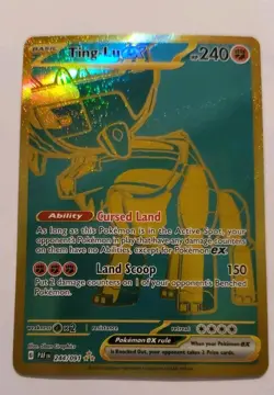 Ting-Lu ex 244/091 Paldean Fates Hyper Rare Pokemon Card - Image 1