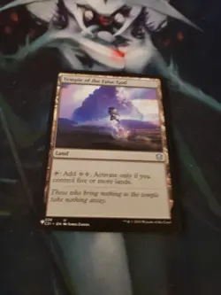 Temple of the False God Secret Lair: Heads I Win, Tails You Lose MTG NM - Image 1