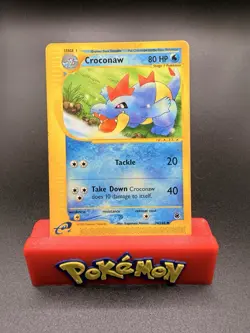 Pokemon TCG Croconaw Expedition 2002 74/165 Regular Uncommon - MP - Image 1