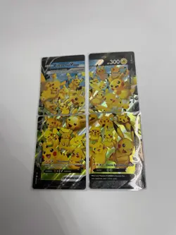 Pikachu V Union Set Of 4 SWSH139 SWSH140 SWSH141 SWSH142 Pokemon - Image 1