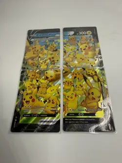 Pikachu V Union Set Of 4 SWSH139 SWSH140 SWSH141 SWSH142 Pokemon - Image 2