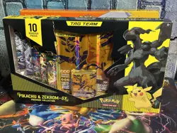 Pokemon TCG- Reshiram & Charizard/Pikachu & Zekrom GX Tag Team Boxes-2021 Sealed - Image 4