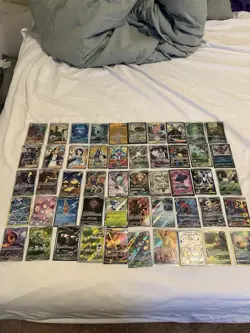 Pokemon TCG Multiple Full Art Cards, illustration Rare, Trainer, 50 Cards - Image 2