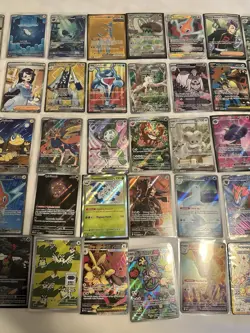 Pokemon TCG Multiple Full Art Cards, illustration Rare, Trainer, 50 Cards - Image 4