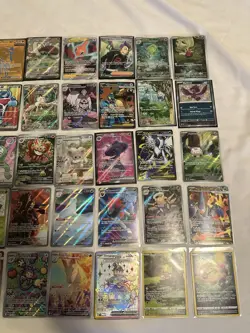 Pokemon TCG Multiple Full Art Cards, illustration Rare, Trainer, 50 Cards - Image 5