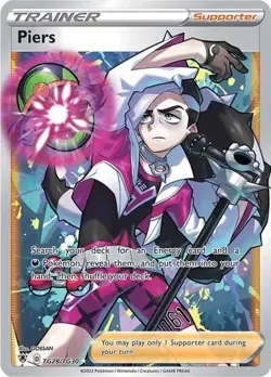 Piers TG28/TG30 SWSH Astral Radiance Trainer Gallery Ultra Rare Pokemon NM - Image 1